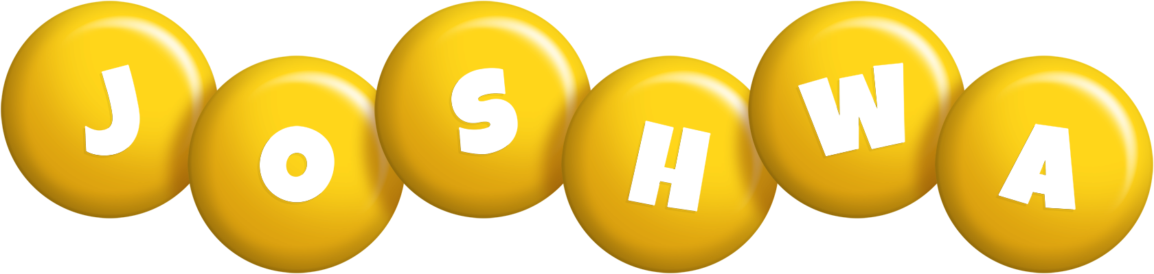 Joshwa candy-yellow logo