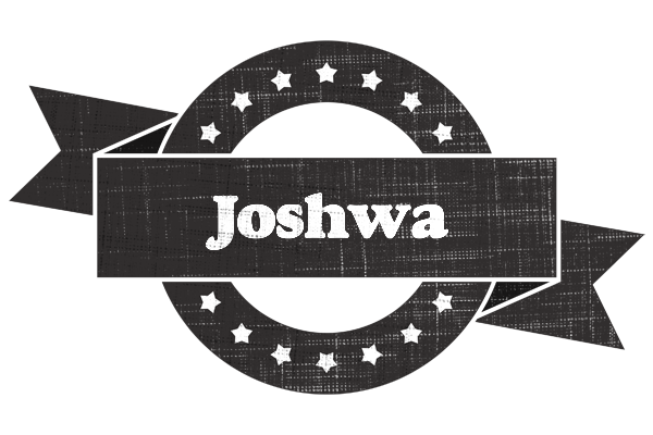 Joshwa grunge logo