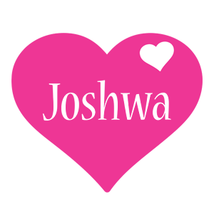 Joshwa love-heart logo