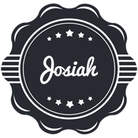 Josiah badge logo