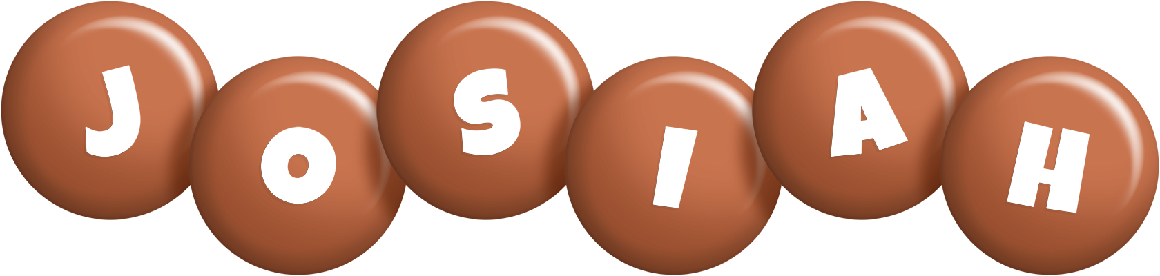 Josiah candy-brown logo