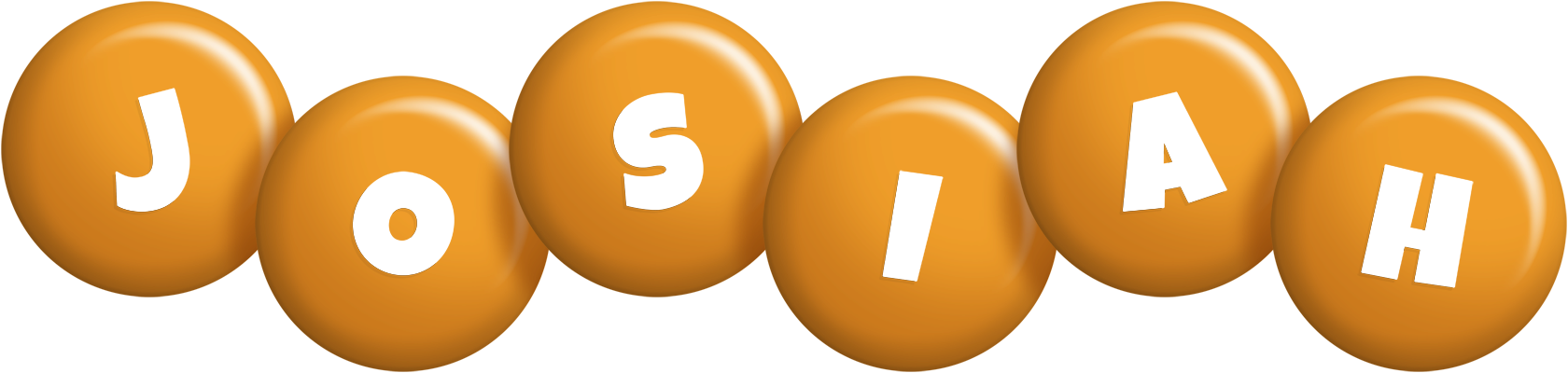 Josiah candy-orange logo