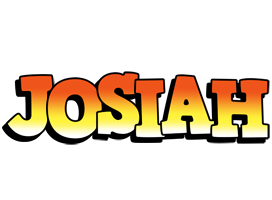 Josiah sunset logo