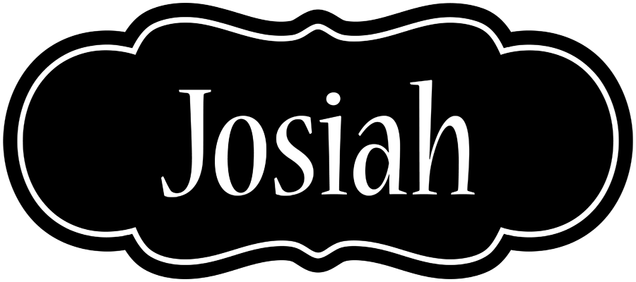 Josiah welcome logo