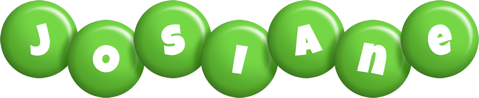 Josiane candy-green logo