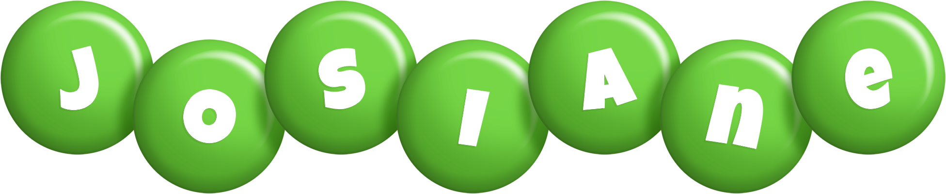 Josiane candy-green logo