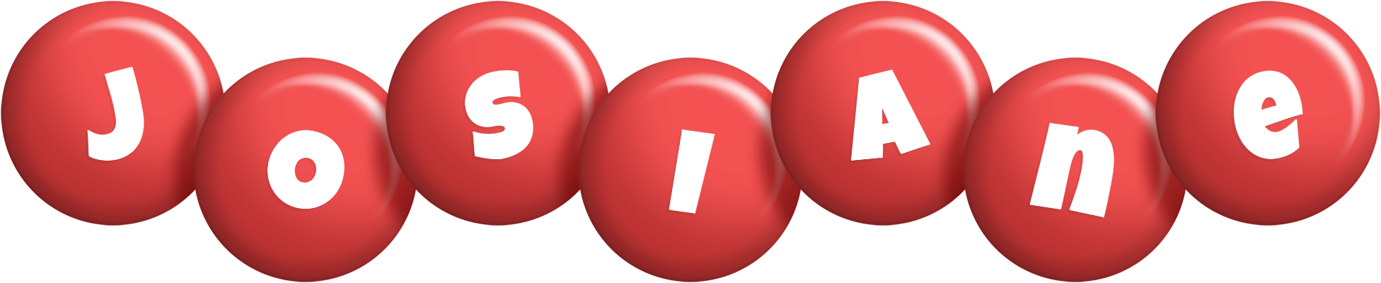 Josiane candy-red logo