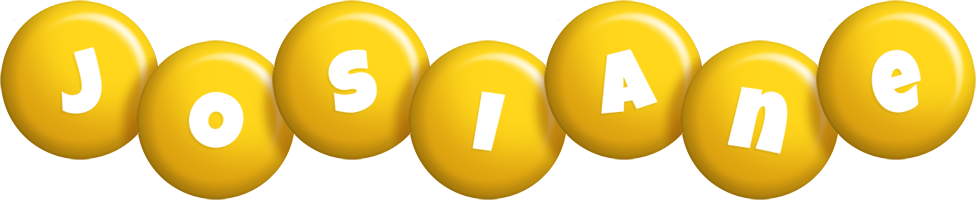 Josiane candy-yellow logo
