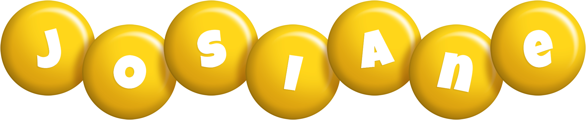 Josiane candy-yellow logo