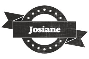 Josiane grunge logo