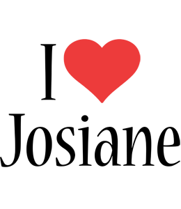 Josiane i-love logo