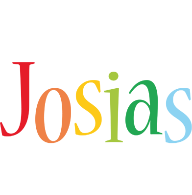 Josias birthday logo