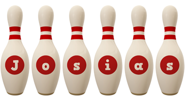 Josias bowling-pin logo