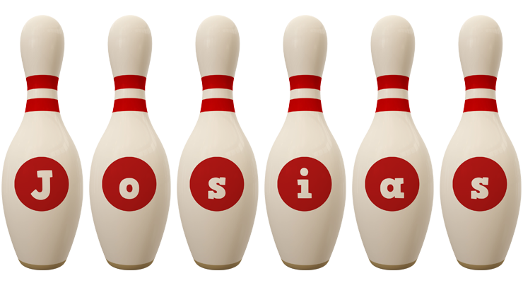 Josias bowling-pin logo
