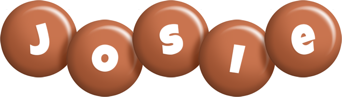 Josie candy-brown logo