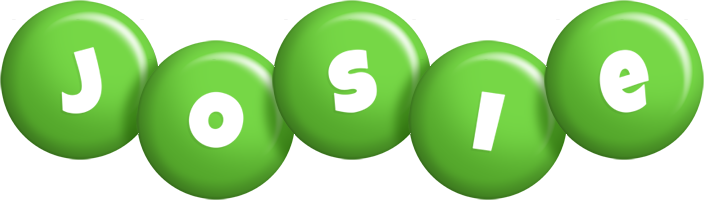 Josie candy-green logo