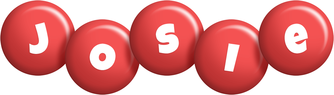 Josie candy-red logo