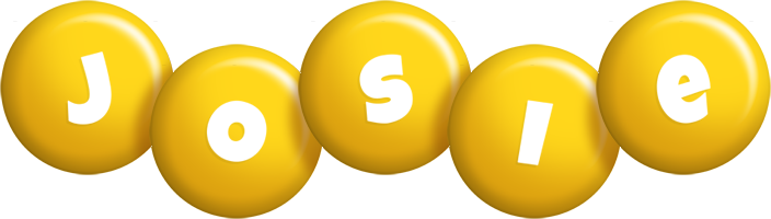 Josie candy-yellow logo