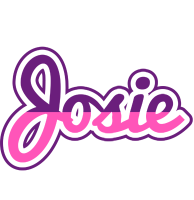 Josie cheerful logo