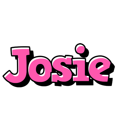 Josie girlish logo