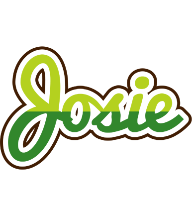 Josie golfing logo