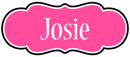 Josie invitation logo