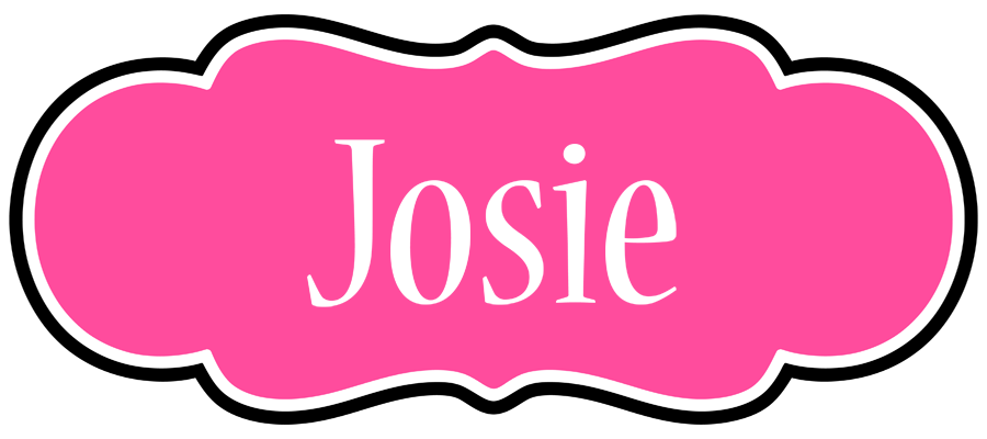 Josie invitation logo