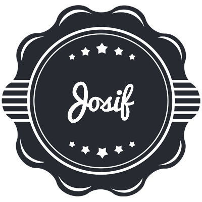 Josif badge logo