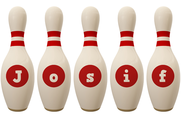 Josif bowling-pin logo