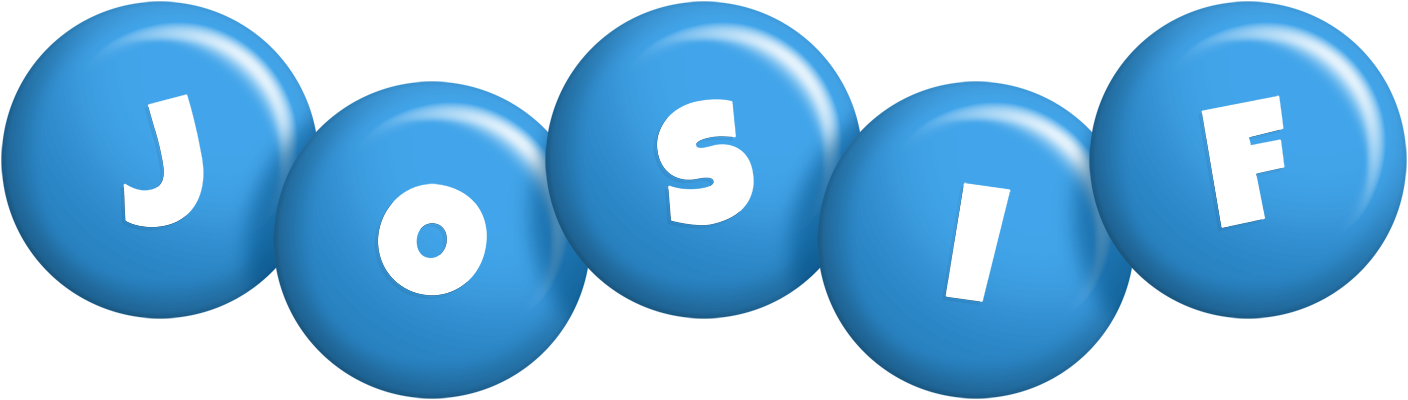 Josif candy-blue logo