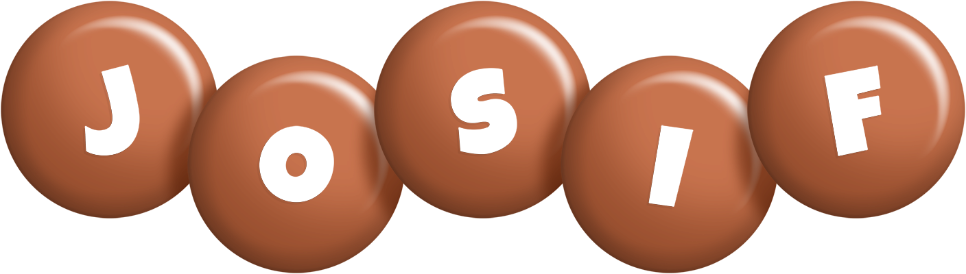 Josif candy-brown logo