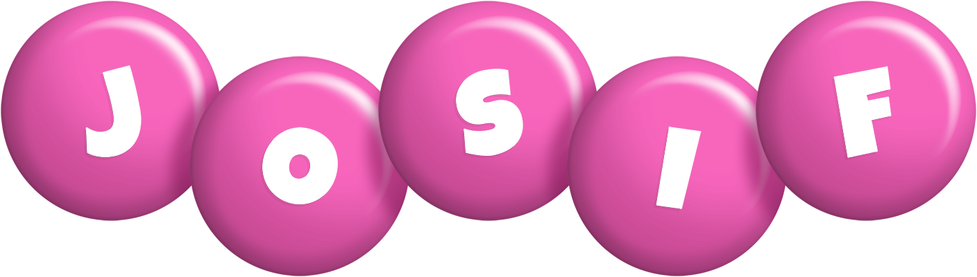 Josif candy-pink logo