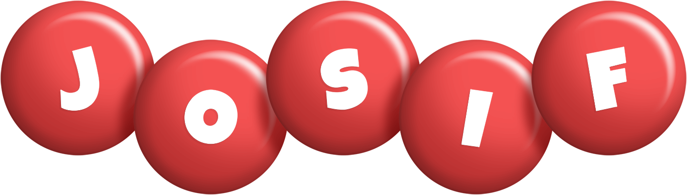 Josif candy-red logo