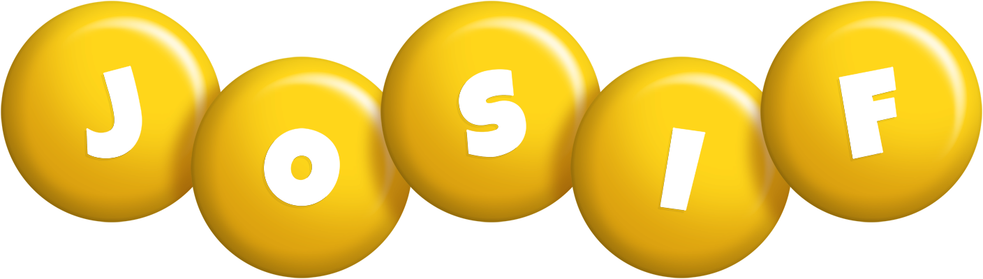 Josif candy-yellow logo