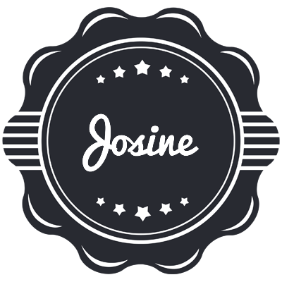 Josine badge logo