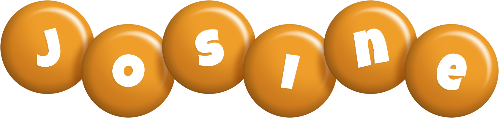 Josine candy-orange logo