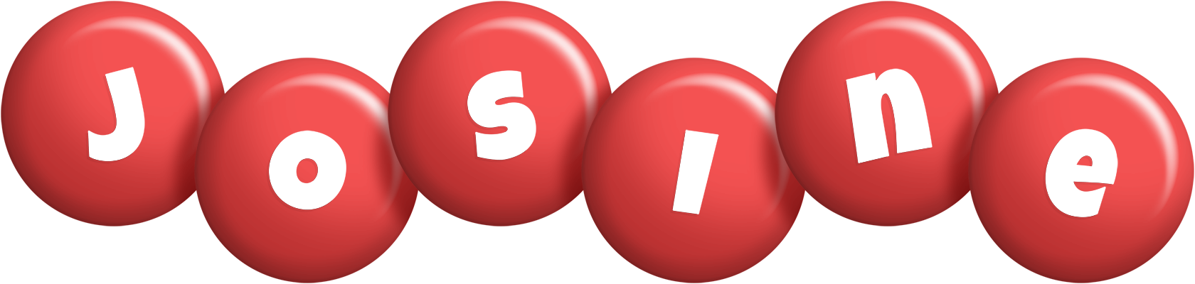 Josine candy-red logo