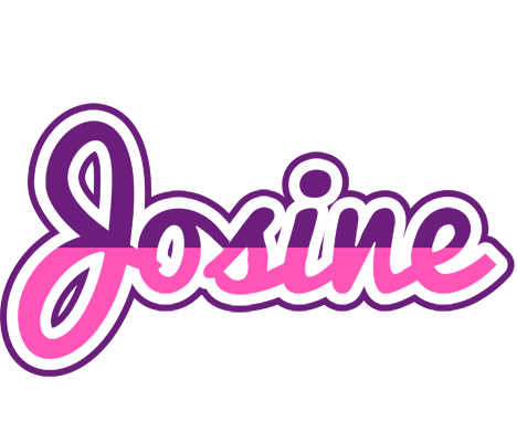 Josine cheerful logo