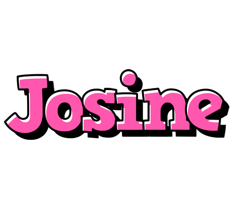 Josine girlish logo