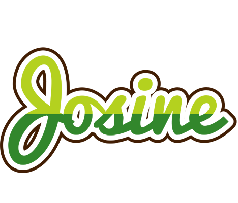 Josine golfing logo