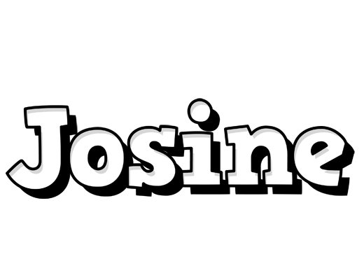 Josine snowing logo