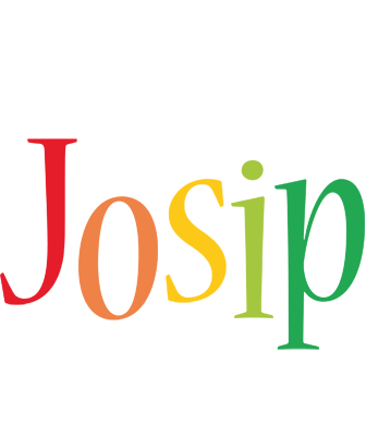 Josip birthday logo