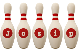Josip bowling-pin logo