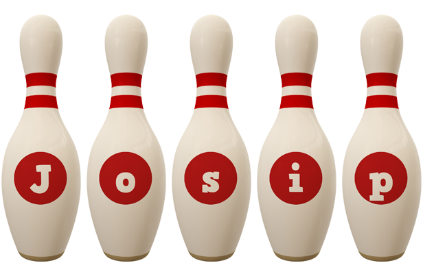 Josip bowling-pin logo