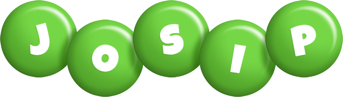 Josip candy-green logo