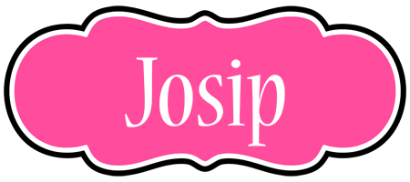 Josip invitation logo