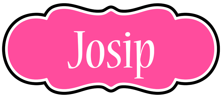 Josip invitation logo