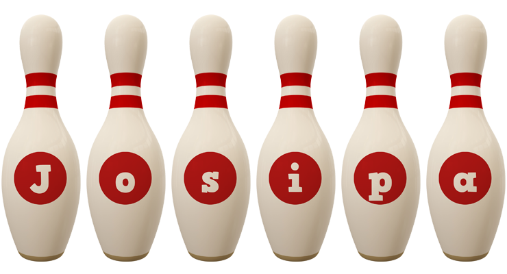 Josipa bowling-pin logo