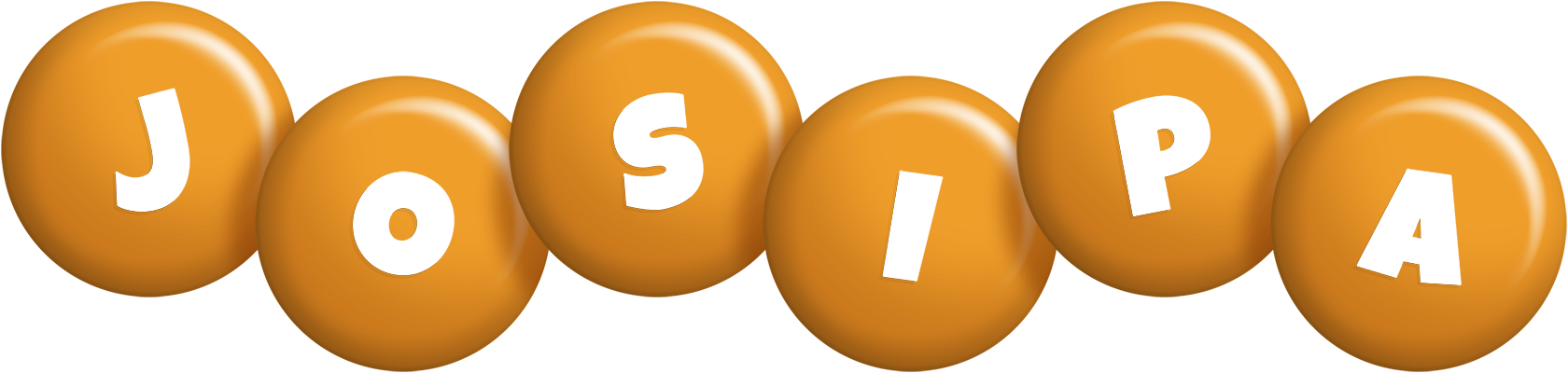 Josipa candy-orange logo