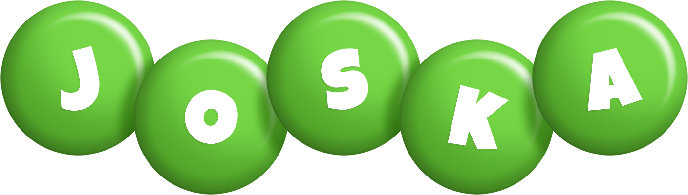 Joska candy-green logo